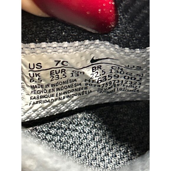 Nike Air Max 90 EasyOn TD Sneakers Black/White Size 7C Toddler - Picture 8 of 10